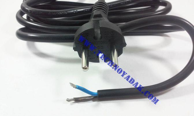  کابل سشوار خارجی گرد (1*2 -16A 250V-طول 1.9متر) مرغوب