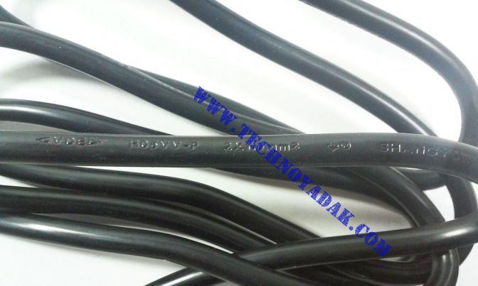  کابل سشوار خارجی گرد (1*2 -16A 250V-طول 1.9متر) مرغوب