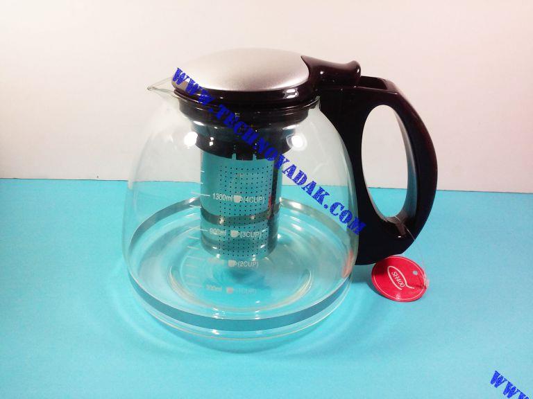  قوری چای ساز مدل ch1 (ظرفیت 1300 میلی لیتر)