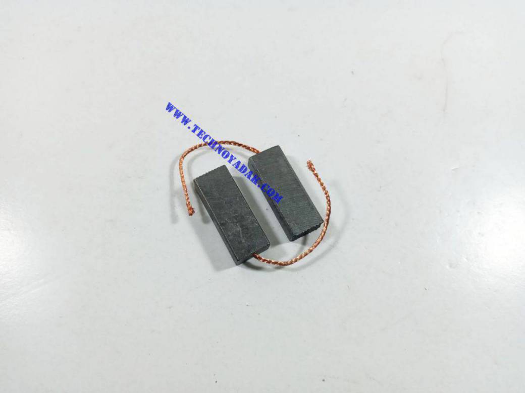  ذغال موتور جاروبرقی یک جفت (جنس خارجی)(ابعاد28*11*7)