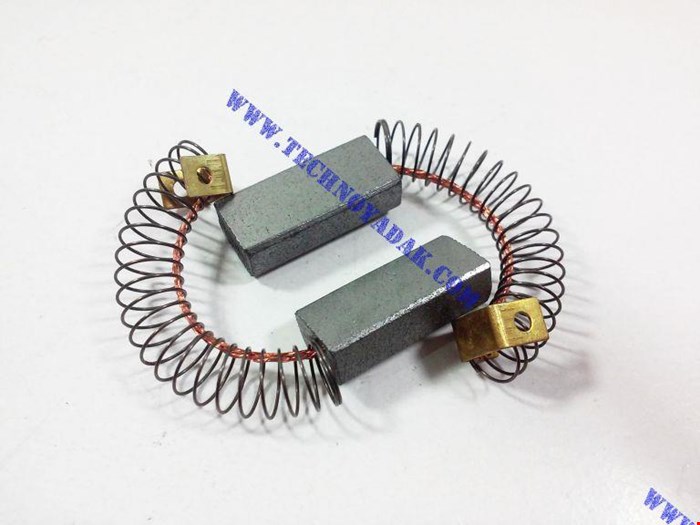 ذغال موتور جاروبرقی یک جفت (جنس خارجی)(ابعاد25*11*7)