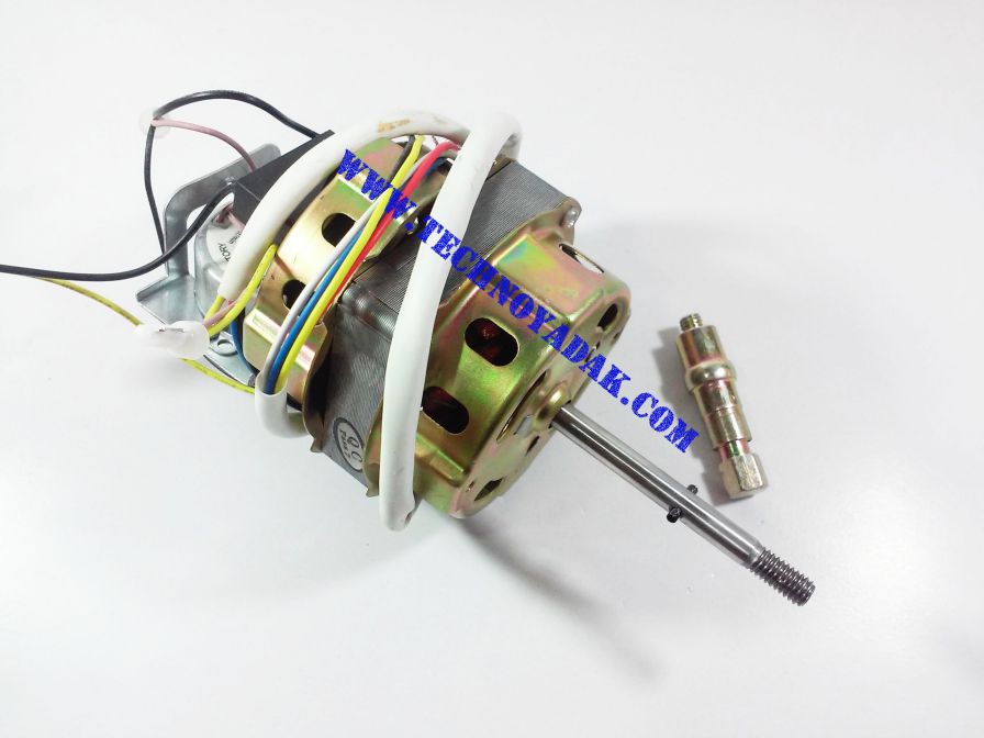 موتور پنکه با گیربکس برقی دو محوره