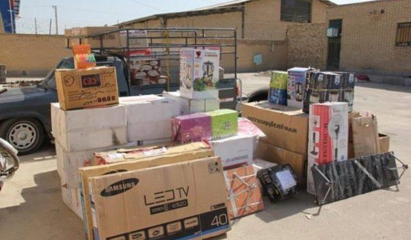 کشف ۲ میلیارد تومانی لوازم خانگی قاچاق در بازار تهران